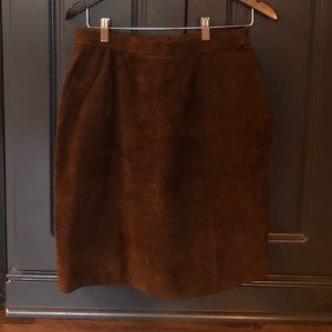 A.D.A. Leather Skirt